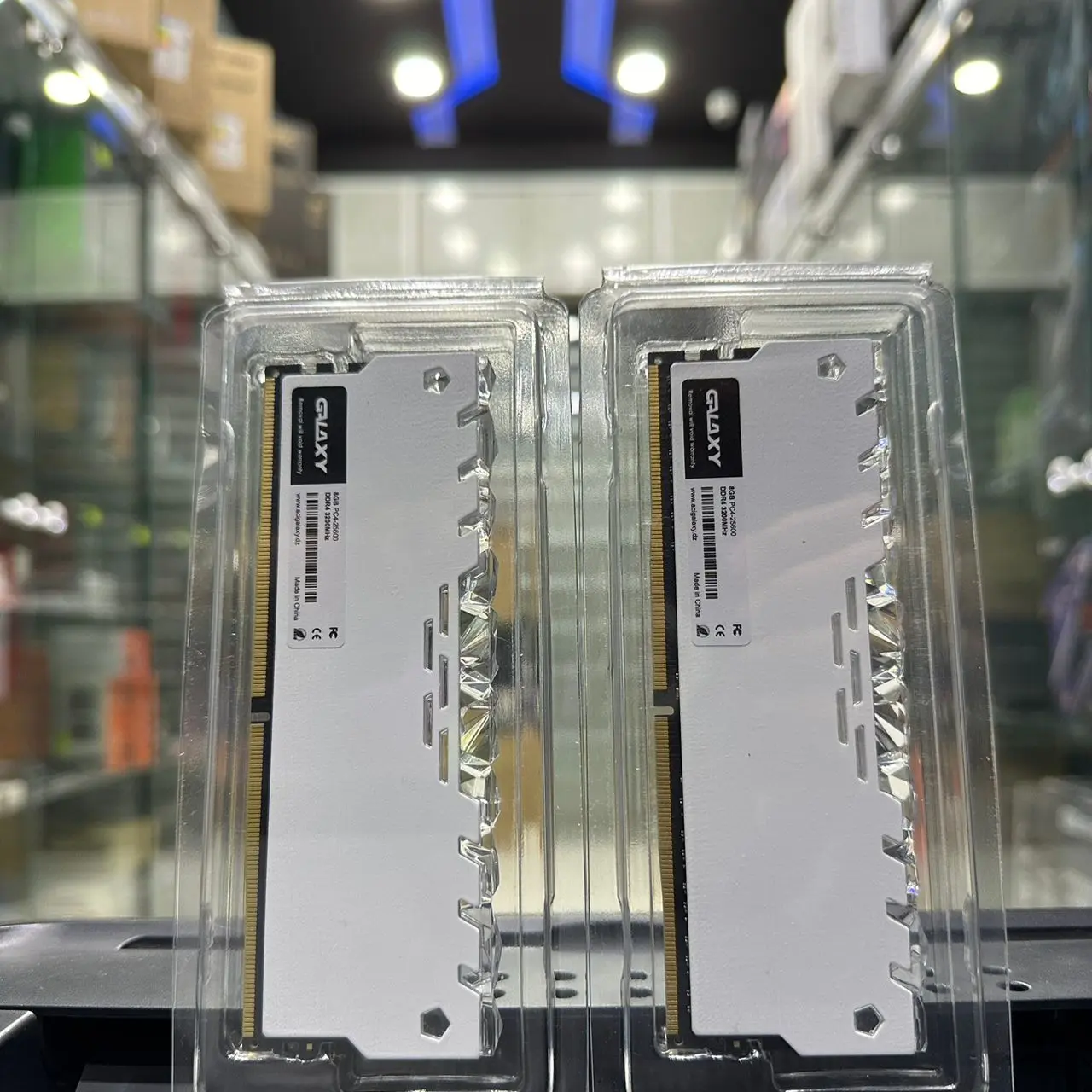 RAM DDR4 GALAXY 8GB 3200 MHZ RGB WHITE